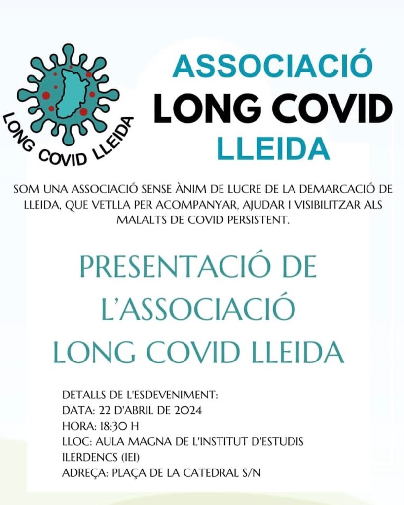 Presentació de l'Associació Long Covid Lleida