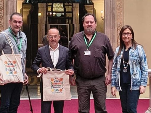 L’associació a la comisió de Salut del Parlament